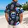 Neon Dripping Skull Tropical Party Look for Halloween Nights, Festivals, and Vacations Hawaiian Shirt - 2