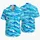 Blue Ocean Wave Stripes for Tropical Beach Getaways and Relaxed Island Vacation Style Hawaiian Shirt - 5
