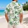 Leaf-Eared Kittens in a Green Garden for Cheerful Summer Beach Days and Cat Lovers Hawaiian Shirt - 2