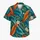 Orange-Crest Rooster Feather Motif for Halloween Costume Parties and Tropical Getaways Hawaiian Shirt - 7