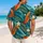 Orange-Crest Rooster Feather Motif for Halloween Costume Parties and Tropical Getaways Hawaiian Shirt - 2