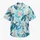 Blue Sea Turtle Ocean Life for Coastal Vacations and Island Adventures for Men's Style Hawaiian Shirt - 7