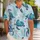 Blue Sea Turtle Ocean Scene For Coastal Vacations, Beach Trips, And Island Style Hawaiian Shirt - 1