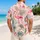 Flamingo Chameleon Tropical Garden Escape For Resort Days And Island Getaways For Women Hawaiian Shirt - 2