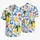 Lemon Citrus and Blue Vine Motifs for Sunny Resort Getaways and Coastal Weekend Escapes Hawaiian Shirt - 5