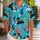Cartoon Snorkel Dog Underwater Adventure for Beach Vacations, Pool Days, and Travel Hawaiian Shirt - 1