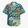 Stained Glass Flower Tree Sunlit Garden Scene For Island Vacations And Resort Days Hawaiian Shirt - 7