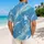 Blue Ocean Turtles, Coral And Waves For Island Getaways And Coastal Weekends For Men Hawaiian Shirt - 2