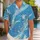 Blue Ocean Turtles, Coral And Waves For Island Getaways And Coastal Weekends For Men Hawaiian Shirt - 1