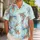 Colorful Koi Fish and Ocean Waves for Beach Getaways and Resort Days Hawaiian Shirt - 1