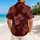 Oxblood Tropical Foliage for Island Getaways, Cruises, and Evening Resort Style Wear Hawaiian Shirt - 2