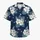 Navy Hibiscus Monstera Floral for Island Vacations, Resort Days, and Beach Escapes Hawaiian Shirt - 7