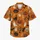 Spooky Orange Halloween Ghosts and Bats with Pumpkins for Autumn Parties and Vacations Hawaiian Shirt - 7