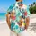 Graffiti Robots And Skull Faces For Festival Travel Style Streetwear Fans And Artists Hawaiian Shirt - 2