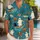 Ghost Surfing Pumpkin Beach Scene For Halloween Vacations And Spooky Island Getaways Hawaiian Shirt - 1