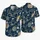 Vintage Bicycle Tropical Leaves for Beach Vacations and Cycling Adventures for Men Hawaiian Shirt - 5