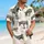 Vintage Donkey Beach Style for Summer Travel and Island Getaways, Animal Lovers Hawaiian Shirt - 6