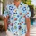 Watercolor Nautical Animal Motifs For Family Cruise Getaways And Sunny Seaside Holidays Hawaiian Shirt - 1
