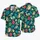 Colorful Tropical Owl And Crested Dinosaur Summer Island Vacation Gift For Nature Lovers Hawaiian Shirt - 5