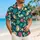 Colorful Tropical Owl And Crested Dinosaur Summer Island Vacation Gift For Nature Lovers Hawaiian Shirt - 6