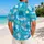 Cute Blue Axolotl Creatures for Sunny Beach Getaways and Summer Island Escapes Hawaiian Shirt - 2