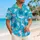 Cute Blue Axolotl Creatures for Sunny Beach Getaways and Summer Island Escapes Hawaiian Shirt - 6