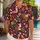 Autumn Foxes and Forest Flowers for Cozy Fall Beach Escapes and Nature Lovers Gift Hawaiian Shirt - 1