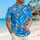 Orange Koi And Blue Sea Serpent Fish For Summer Island Getaways And Sunny Beach Days Hawaiian Shirt - 6