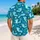 Cute Blue Water Creatures for Sunny Beach Days and Relaxed Tropical Island Getaways Hawaiian Shirt - 2
