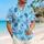 Cheerful Cartoon Sea Friends and Tropical Blooms for Relaxed Sunny Island Getaways Hawaiian Shirt - 6