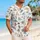 Coastal Beach Icons for Easygoing Summer Shore Days and Ocean Getaways Hawaiian Shirt - 6