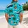 Ocean Liners, Palm Trees and Sailor Animals for a Sunny Family Island Getaway Hawaiian Shirt - 2