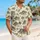 Quirky Raccoon and Tropical Botanicals for Relaxed Island Adventures Hawaiian Shirt - 6