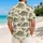 Quirky Raccoon and Tropical Botanicals for Relaxed Island Adventures Hawaiian Shirt - 2