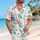 Mouse Silhouettes and Hibiscus for Playful Tropical Island Getaways Hawaiian Shirt - 6