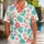 Mouse Silhouettes and Hibiscus for Playful Tropical Island Getaways Hawaiian Shirt - 1
