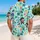 Cute Space Pirate Aliens for Beach Vacations and Family Cruises for Kids Hawaiian Shirt - 2