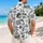 Playful Pirate Skulls, Ships And Tropical Waves For Sunny Cruise Holiday Adventures Hawaiian Shirt - 2