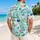Watercolor Theme Park Attractions for Summer Getaways and Family Vacation Adventures Hawaiian Shirt - 2