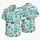 Watercolor Theme Park Attractions for Summer Getaways and Family Vacation Adventures Hawaiian Shirt - 5