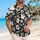 Playful Halloween Skull and Ghost Motifs for Spooky October Celebrations and Parties Hawaiian Shirt - 6