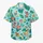 Five Cartoon Animal Friends Celebrate a Tropical Beach Vacation for Summer Getaways Hawaiian Shirt - 7
