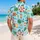 Cruise Ship Icons and Seagull Captain for Island Voyages and Sunny Sea Days Hawaiian Shirt - 2