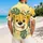 Smiling Golden Bear Face for Theme Park Vacations and Sunny Couple Getaways Together Hawaiian Shirt - 2