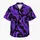 Purple Feather Flames for Halloween Costume Parties and Bold Island Getaways Hawaiian Shirt - 7
