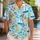 Nautical Sailboats And Cheerful Dogs For Sunny Coastal Getaways And Beach Days Hawaiian Shirt - 1