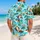 Playful Cartoon Beach Animals for Sunny Island Getaways and Relaxed Coastal Escapes Hawaiian Shirt - 2