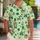 Lucky Shamrocks and Cartoon Animal Friends for St. Patrick’s Day Island Getaways Hawaiian Shirt - 1