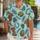 Greek Hero Tunic and Laurel Motifs for Halloween Park Days and Mythology Fans Hawaiian Shirt - 1