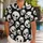 Smiling Skeleton Skulls for Halloween Getaways and Spooky Island Celebrations Hawaiian Shirt - 1